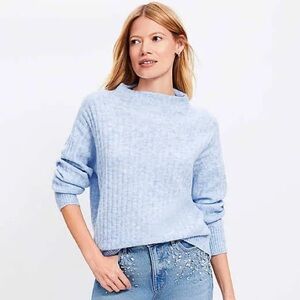 LOFT Sky Blue Sweater. Size Large. NWOT.